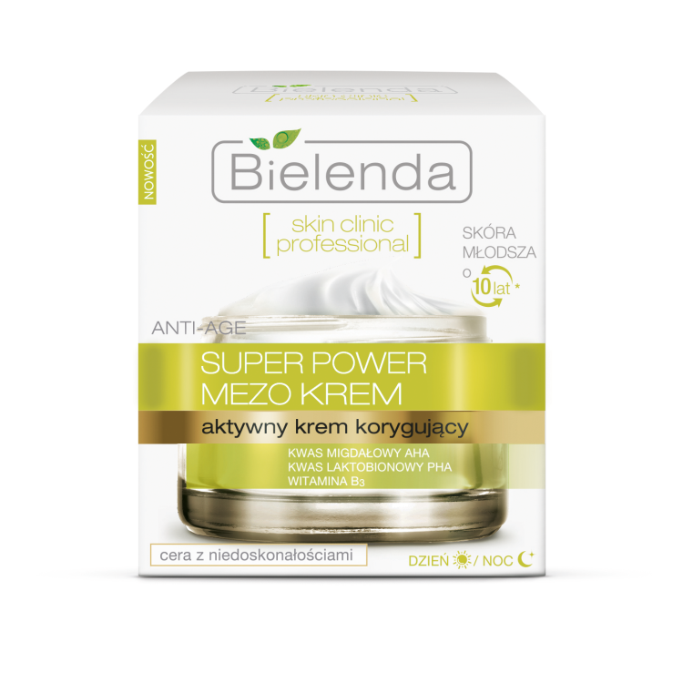 BIELENDA SKIN CLINIC PROFESSIONAL Aktywny krem korygujący ANTI-AGE dzień/ noc, 50ml