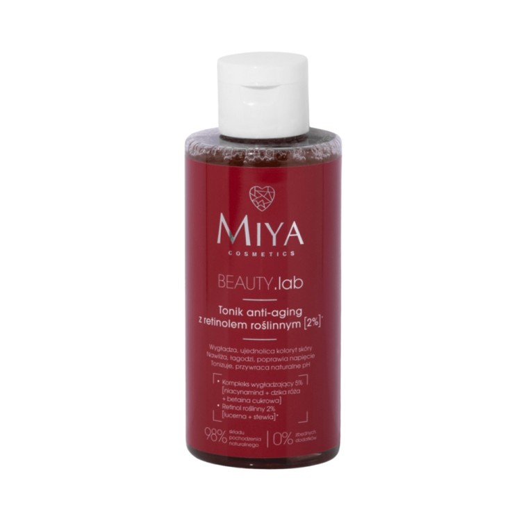 MIYA Cosmetics Tonik anti-aging z retinolem roślinnym [2%] 150ml