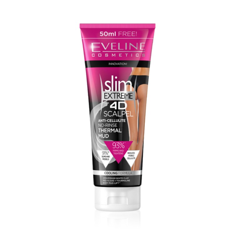 EVELINE SLIM EXTREME 4D ANTYCELLULITOWE BŁOTO TERMALNE 250 ML