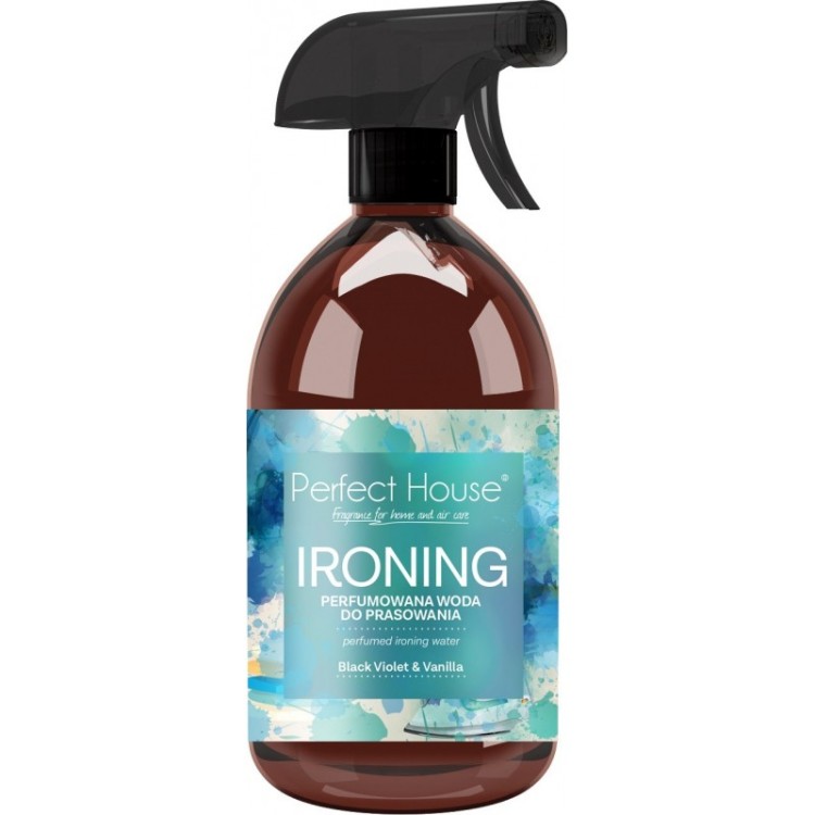 BARWA IRONING perfumowana woda do prasowania Czarny Fiołek i Wanilia 500ml