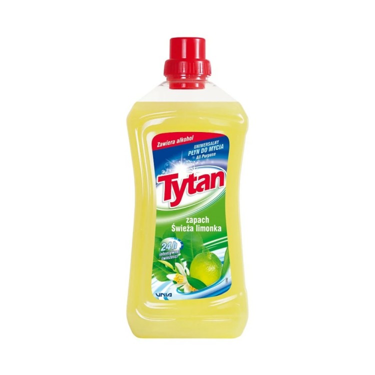 TYTAN Uniwersalny płyn do mycia świeża limonka 1l