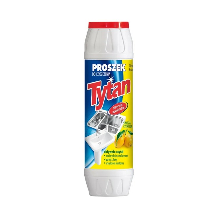 TYTAN PROSZEK DO CZYSZCZENIA O ZAPACHU CYTRYNOWYM 500g