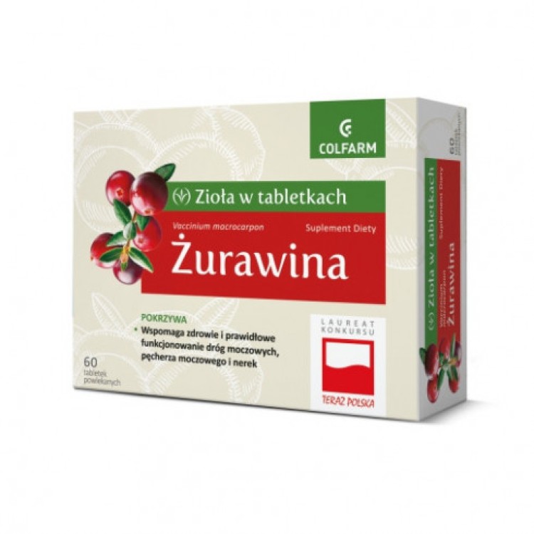 COLFARM Żurawina 60 tabletek