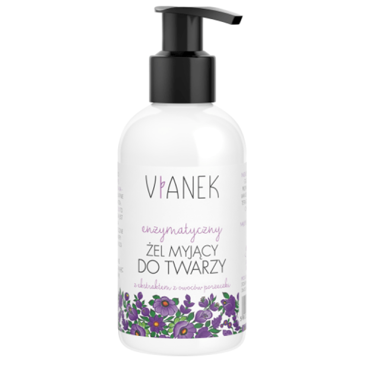 VIANEK Enzymatyczny żel myjący do twarzy, 150ml