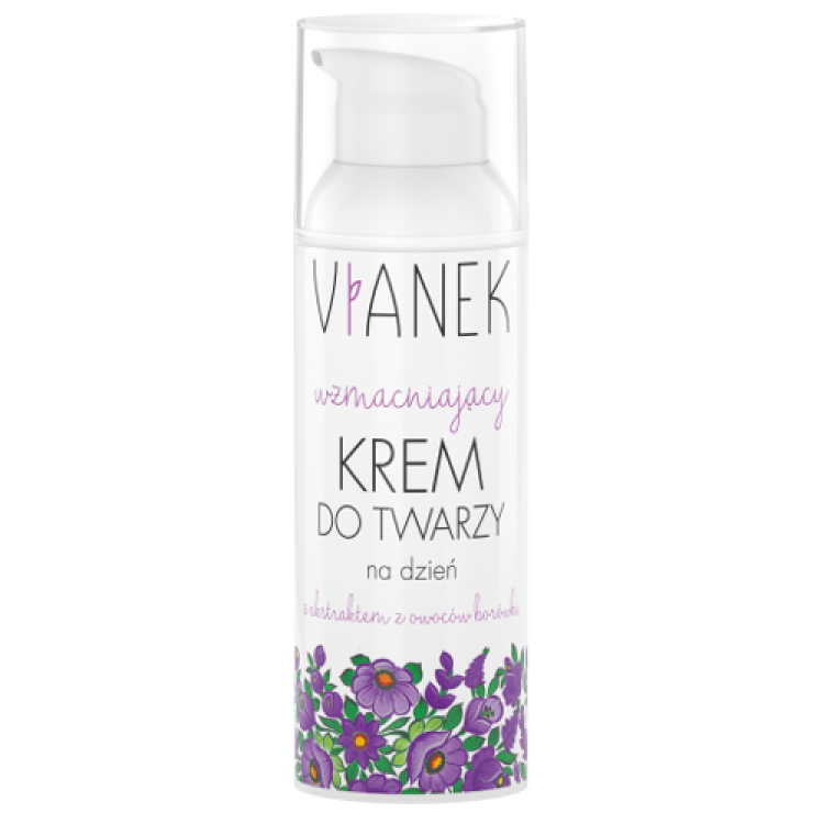 VIANEK Wzmacniający krem do twarzy na dzień, 50ml